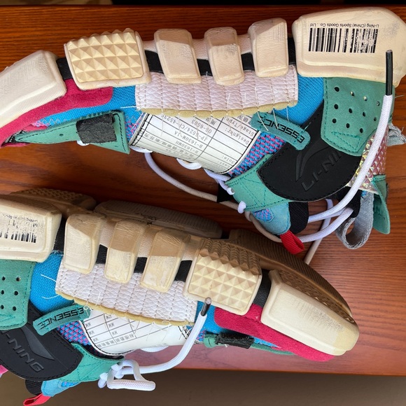 LI-NING DECONSTRUCTED ESSENCE 2 SNEAKER MEN'S SIZE 8 (RARE!) - Picture 6 of 13